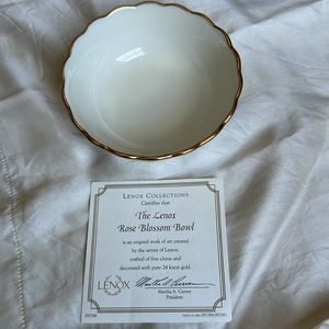 Lenox Rose Blossom Bowl